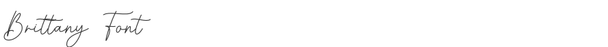 Brittany Font