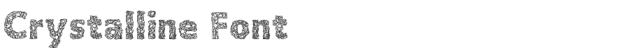 Crystalline Font