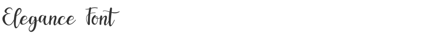 Elegance Font