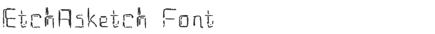 EtchAsketch Font