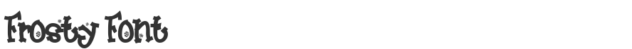 Frosty Font