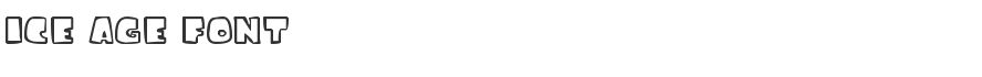 Ice Age Font