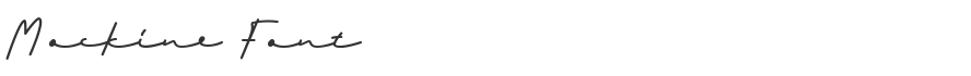 Mockine Font