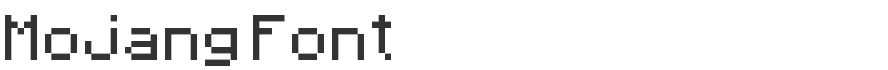 Mojang Font