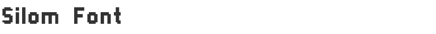 Silom Font