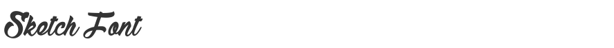 Sketch Font