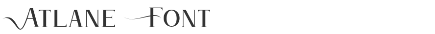 Atlane Font