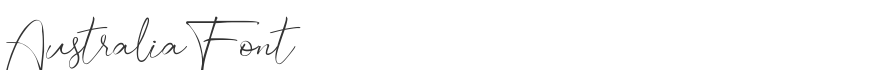 Australia Font