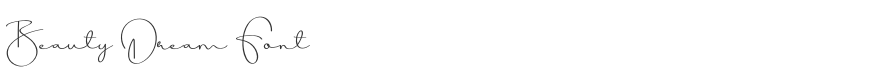 Beauty Dream Font