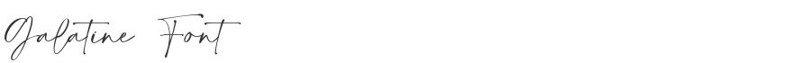 Galatine Font