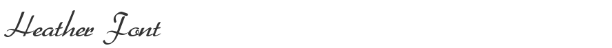 Heather Font