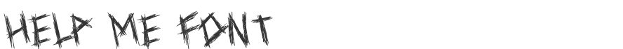 Help Me Font