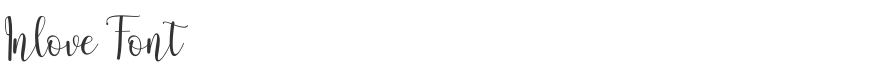 Inlove Font
