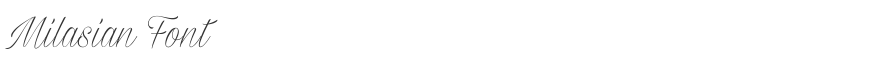 Milasian Font