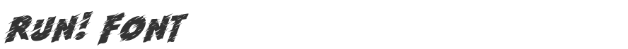 Run! Font