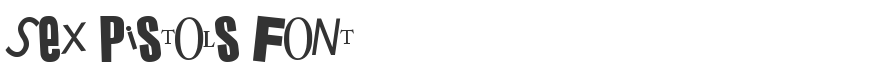 Sex Pistols Font