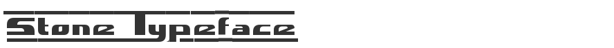Stone Typeface