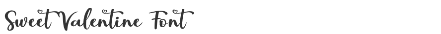 Sweet Valentine Font