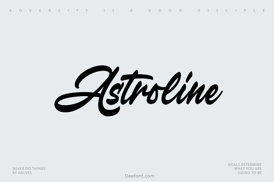 Astroline Font
