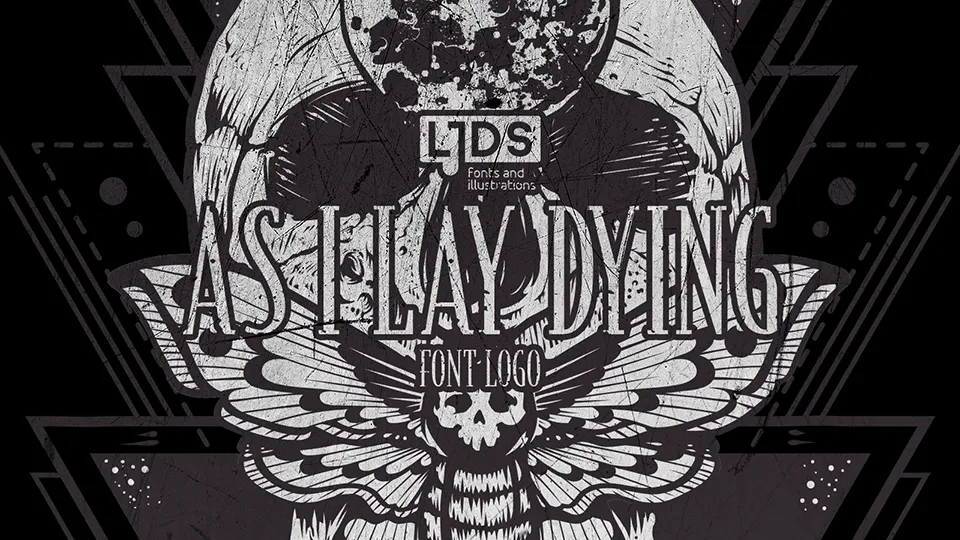 As I Lay Dying Logo Font