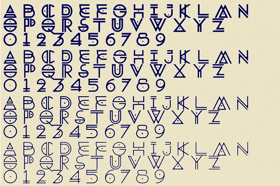 Asember Ligature Font