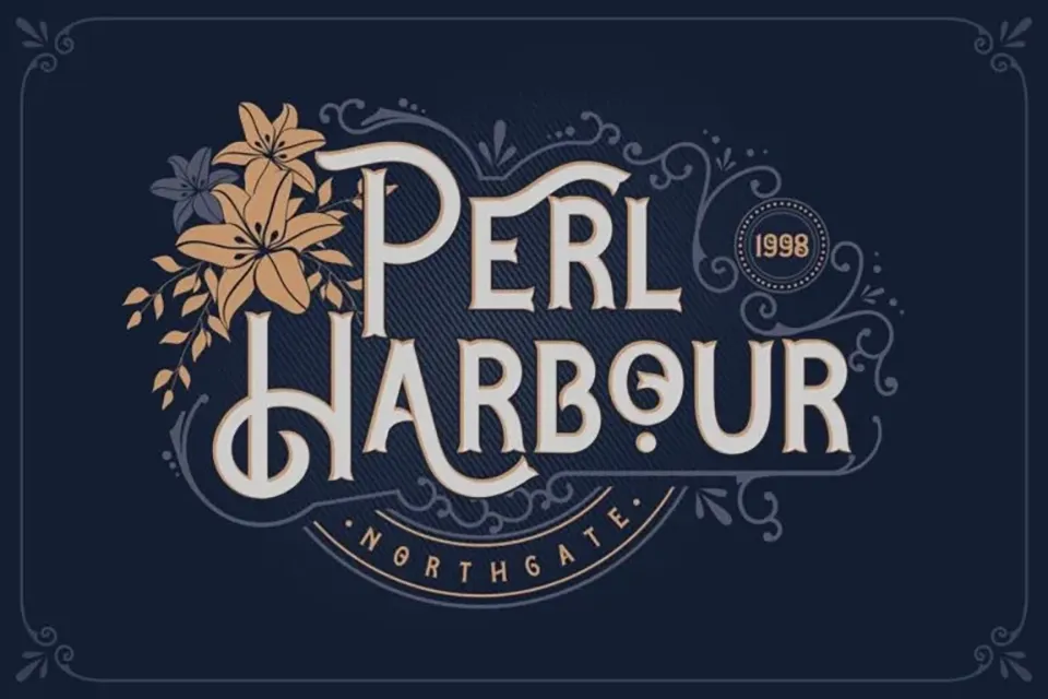 Blue Spirits Display Font