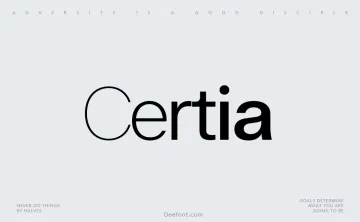 Certia Font Family