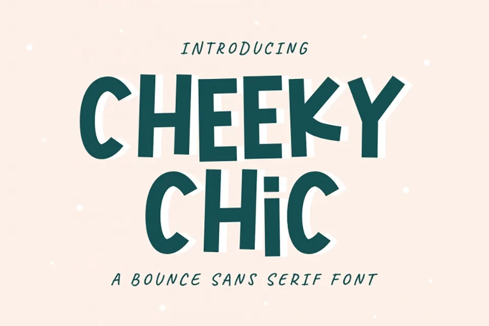 Cheeky Chic Font