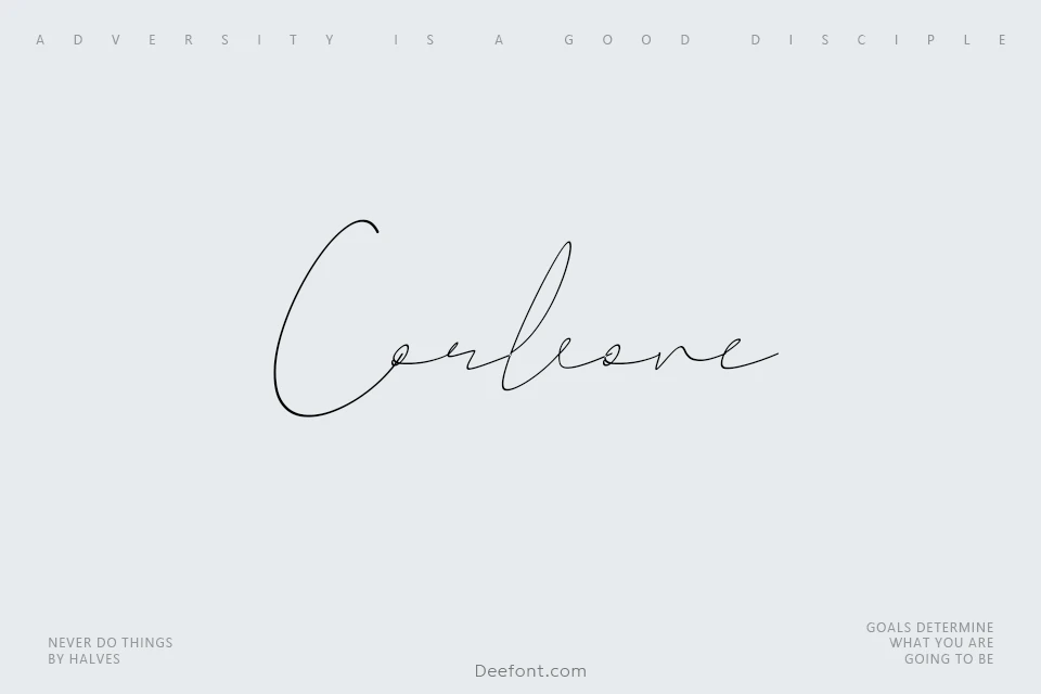 Corleone Font