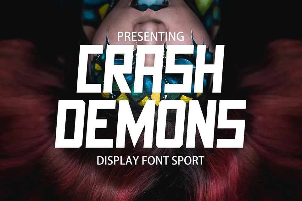 Crash Demons Font