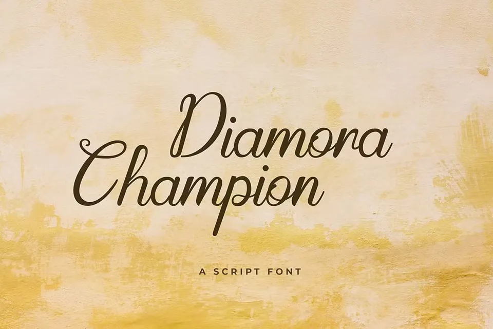 Diamora Champion Font