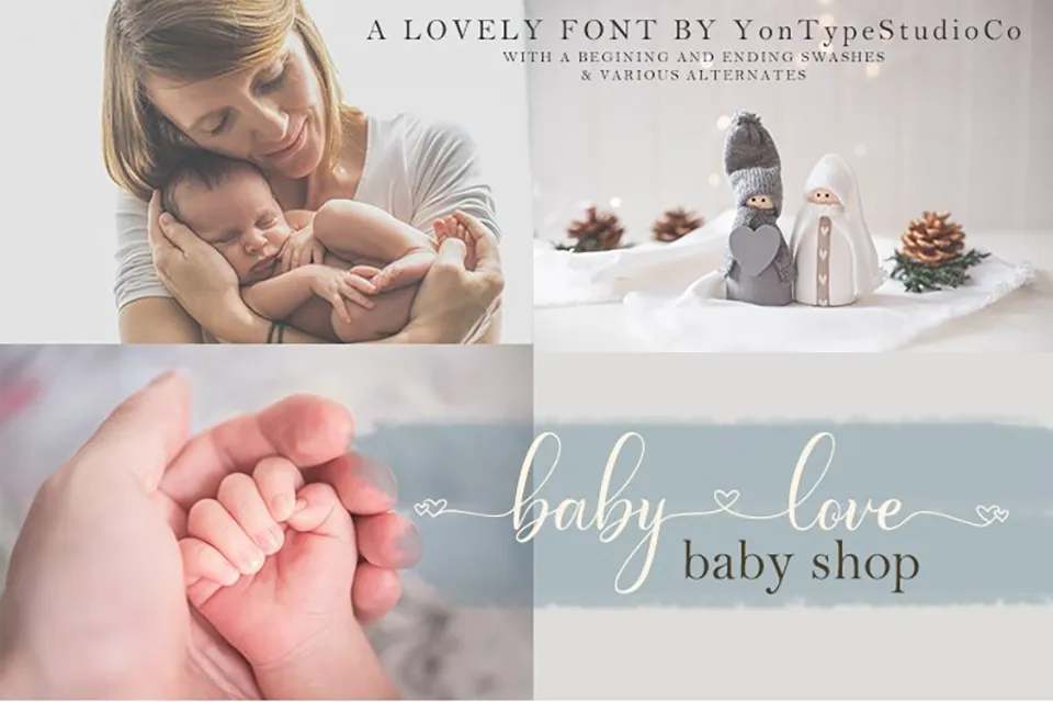 Fabella Flower Calligraphy Font