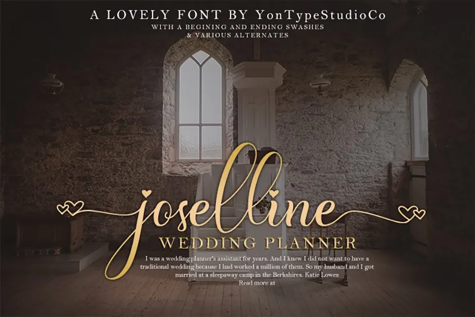 Fabella Flower Calligraphy Font