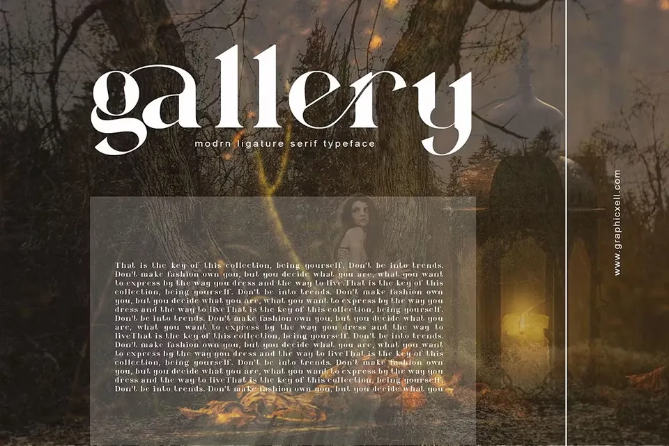 Famous Ligature Font