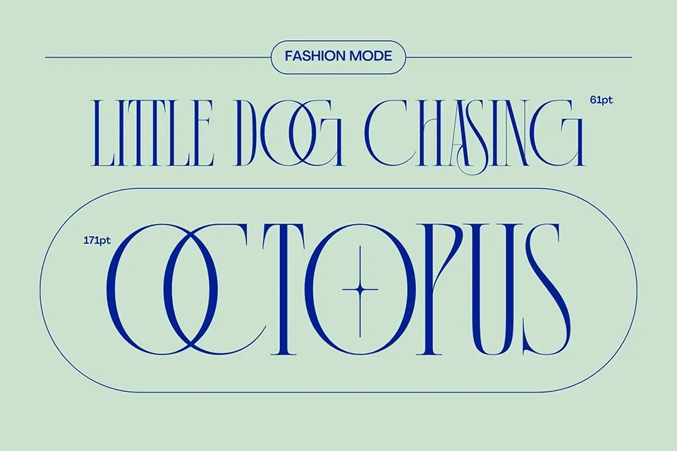 Fashion Mode Font