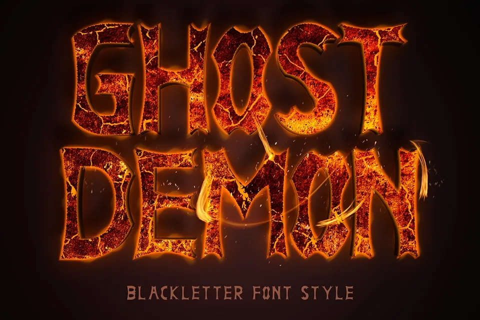 Ghost Demon Font