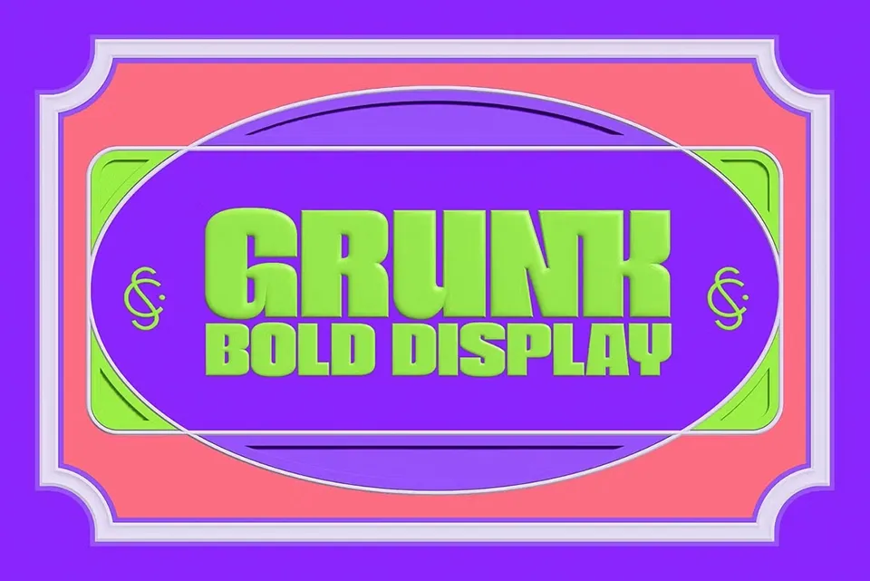 Grunk Bold Font