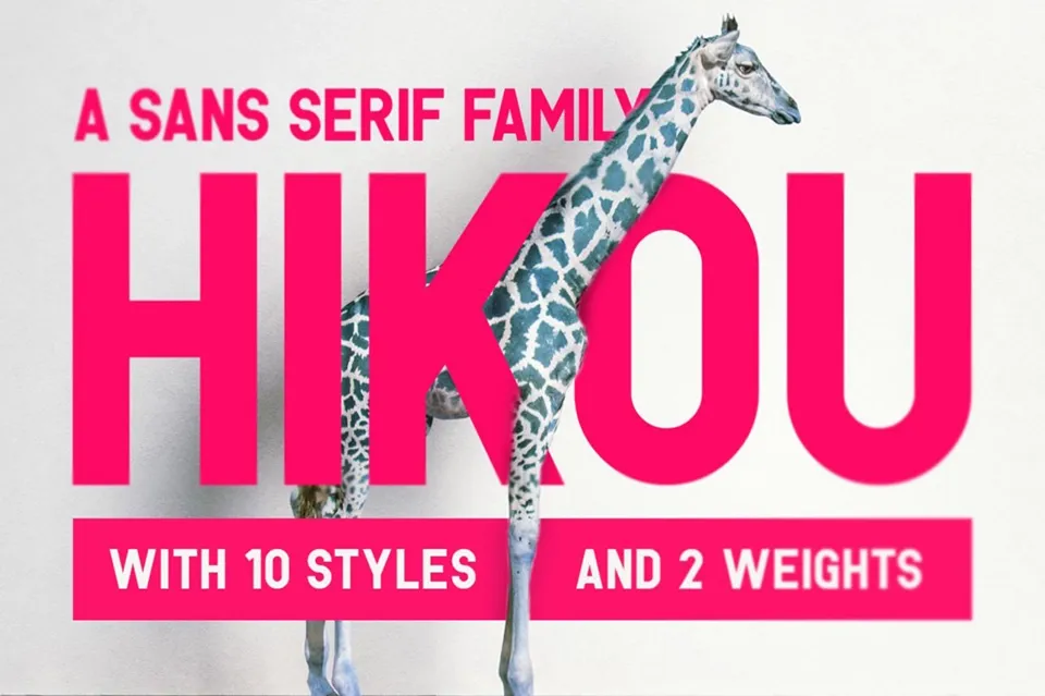 Hikou Font Family