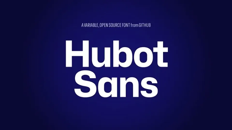 Hubot Sans Font Family