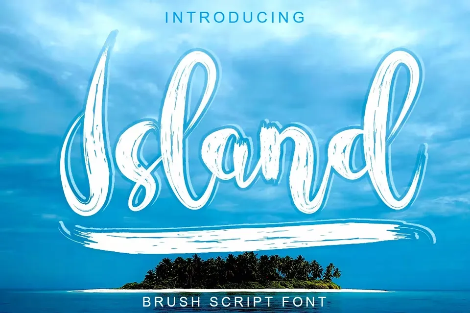 Island Script Font