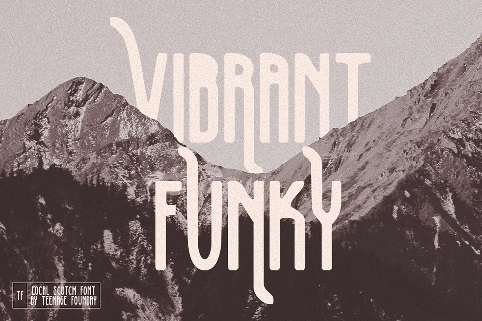 Local Scotch Font