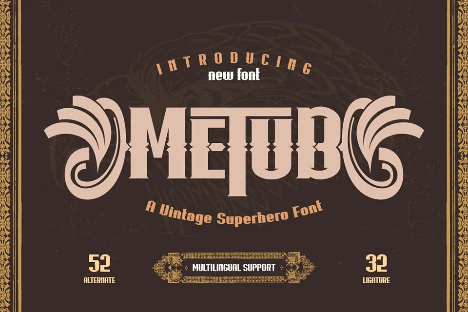 Metub Font