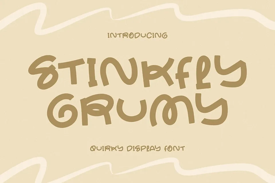 Stinkfly Grumy Font