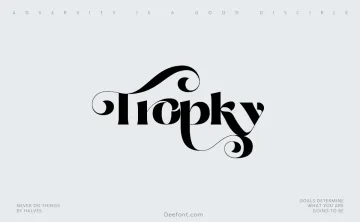 Trophy Font