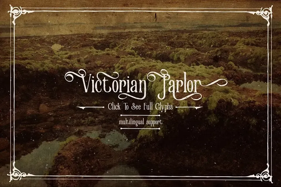 Victorian Parlor Font