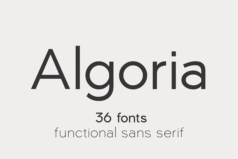 Algoria Font