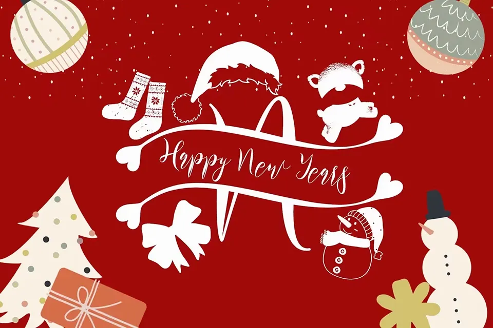 Beautiful Christmas Monogram Font