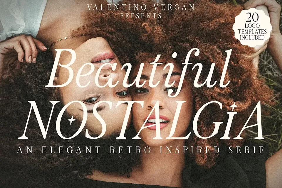 Beautiful Nostalgia Font