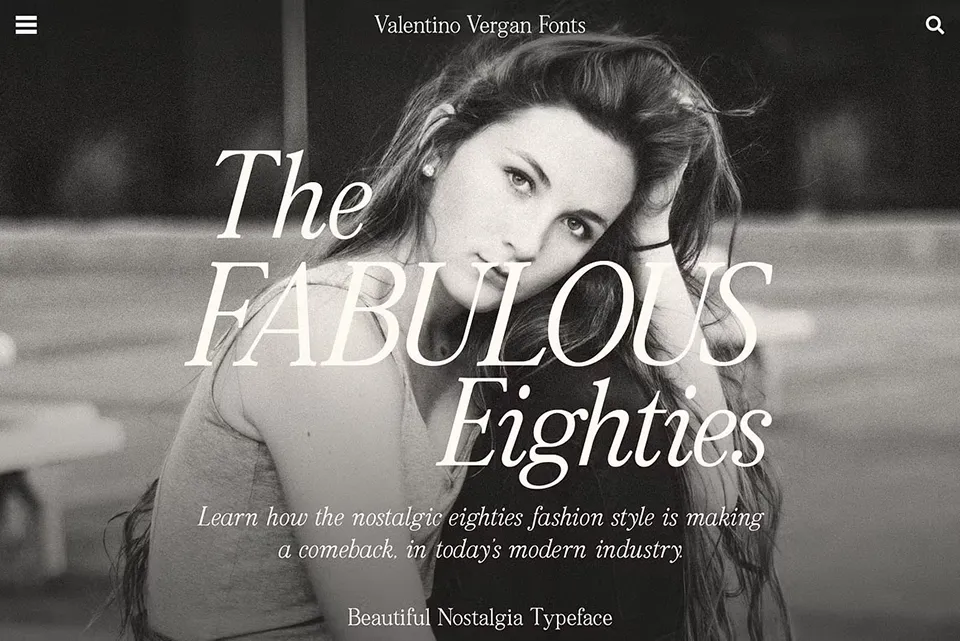 Beautiful Nostalgia Font