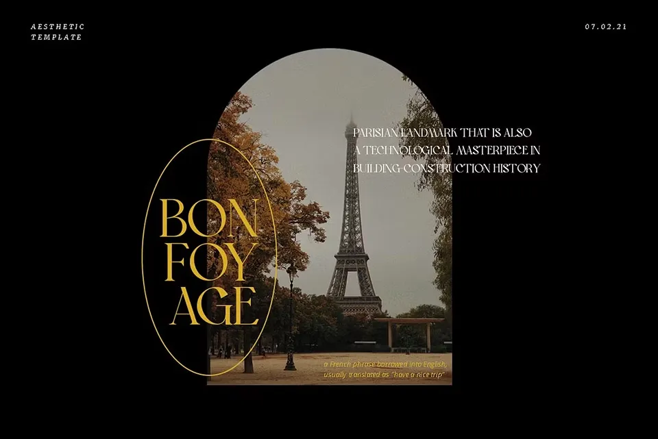 Bon Foyage Serif Font